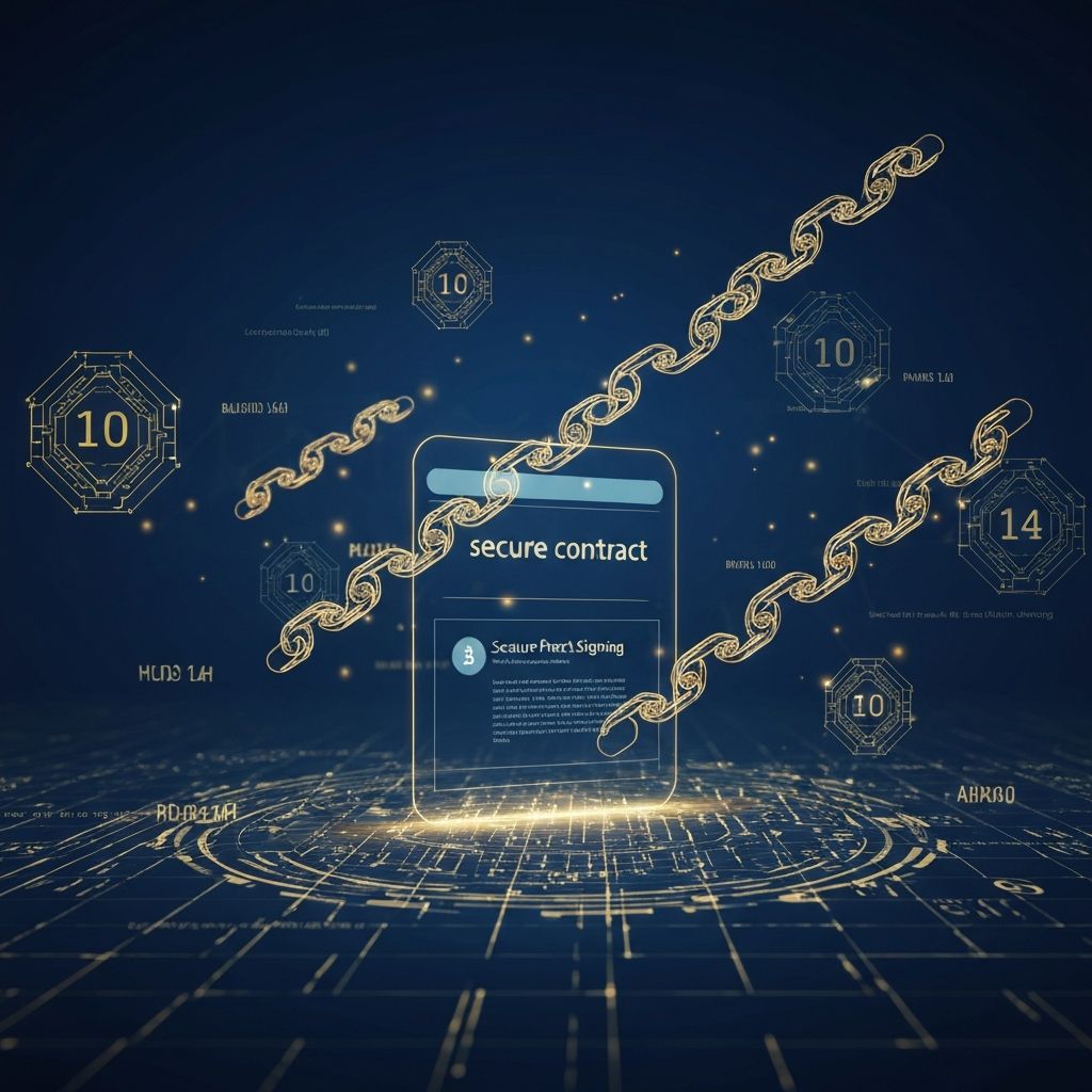 区块链合同存证与项目凭证系统